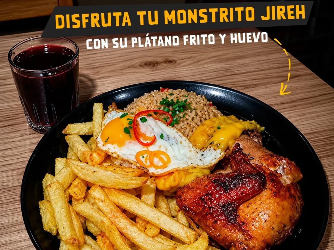 1/4 Pollo Mostrito