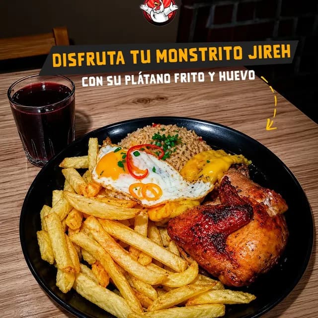 1/4 Pollo Mostrito